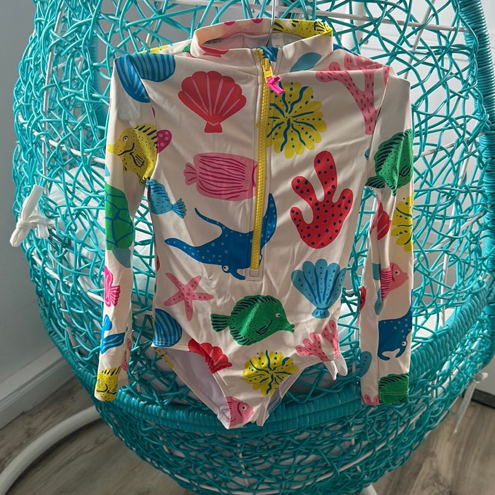 Mini boden swimsuit 6-7
